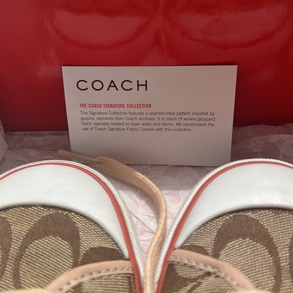 Coach Barrett Sneakers WITH BOX! - Picture 6 of 7
